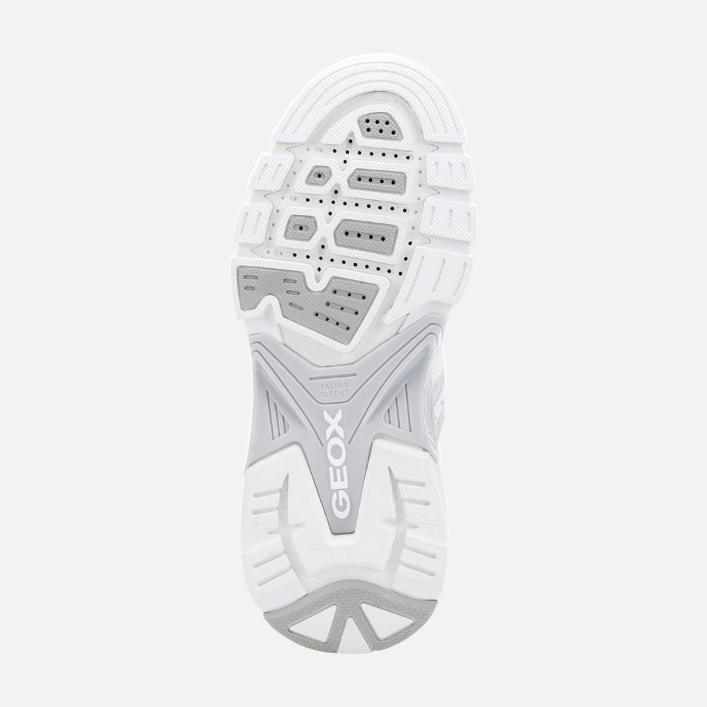 Tenis Geox Homem Branco/Pretas - T01 Phonica - XWVNQ7460